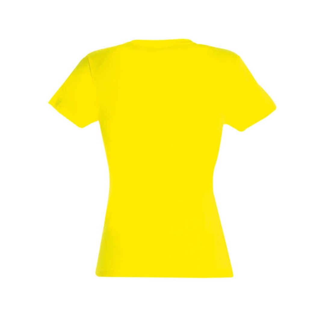 Футболка MISS 2XL лимонный 100% хлопок 150, г/м2