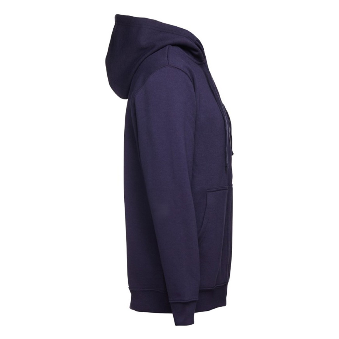 Толстовка мужская с капюшоном на молнии AMSTERDAM, темно-синий, 4XL, 50% хлопок, 50% п/э, 320 г/м2