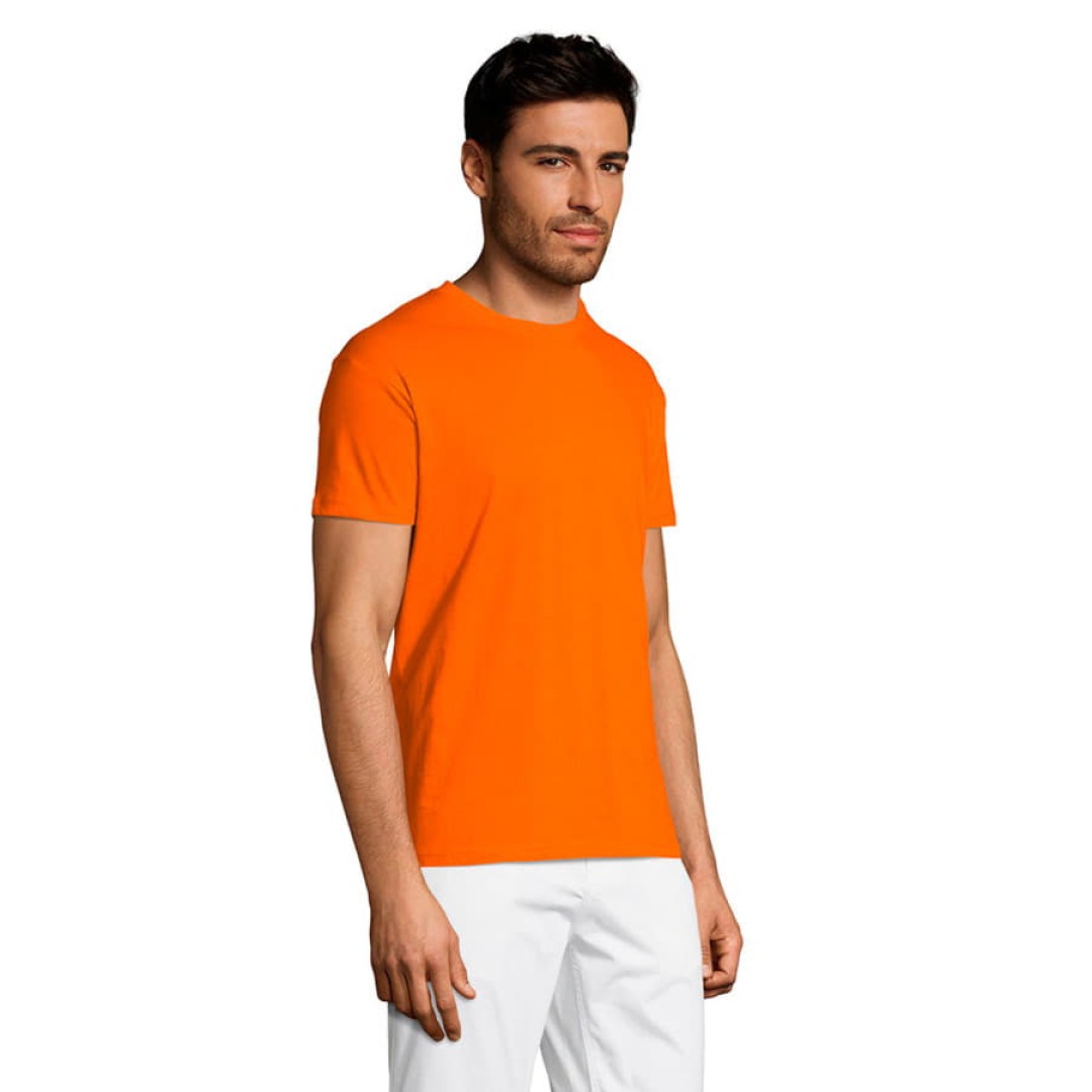 Футболка мужская REGENT, оранжевый_2XL, 100% х/б, 150 г/м2