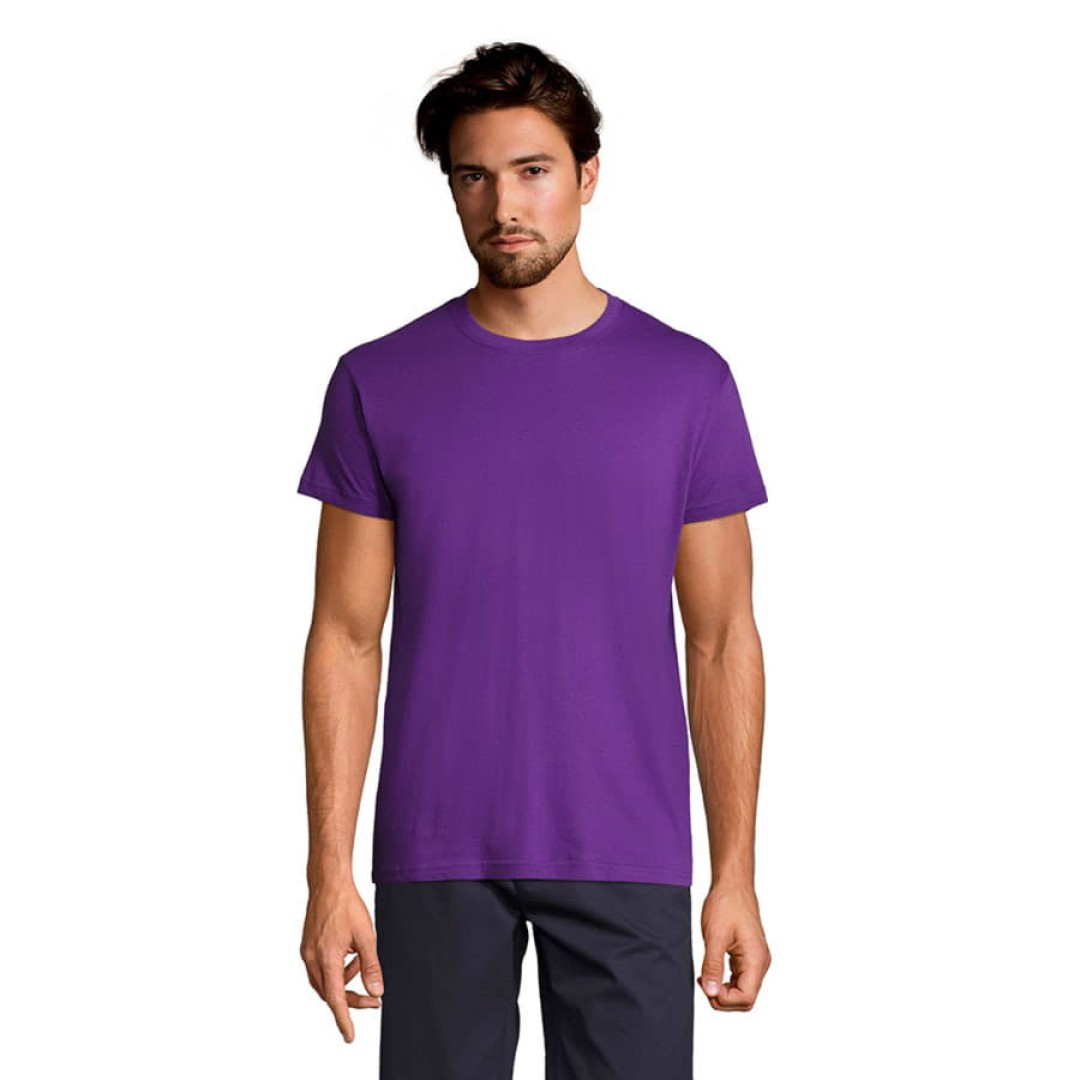 Футболка мужская REGENT, фиолетовый_2XL, 100% х/б, 150 г/м2