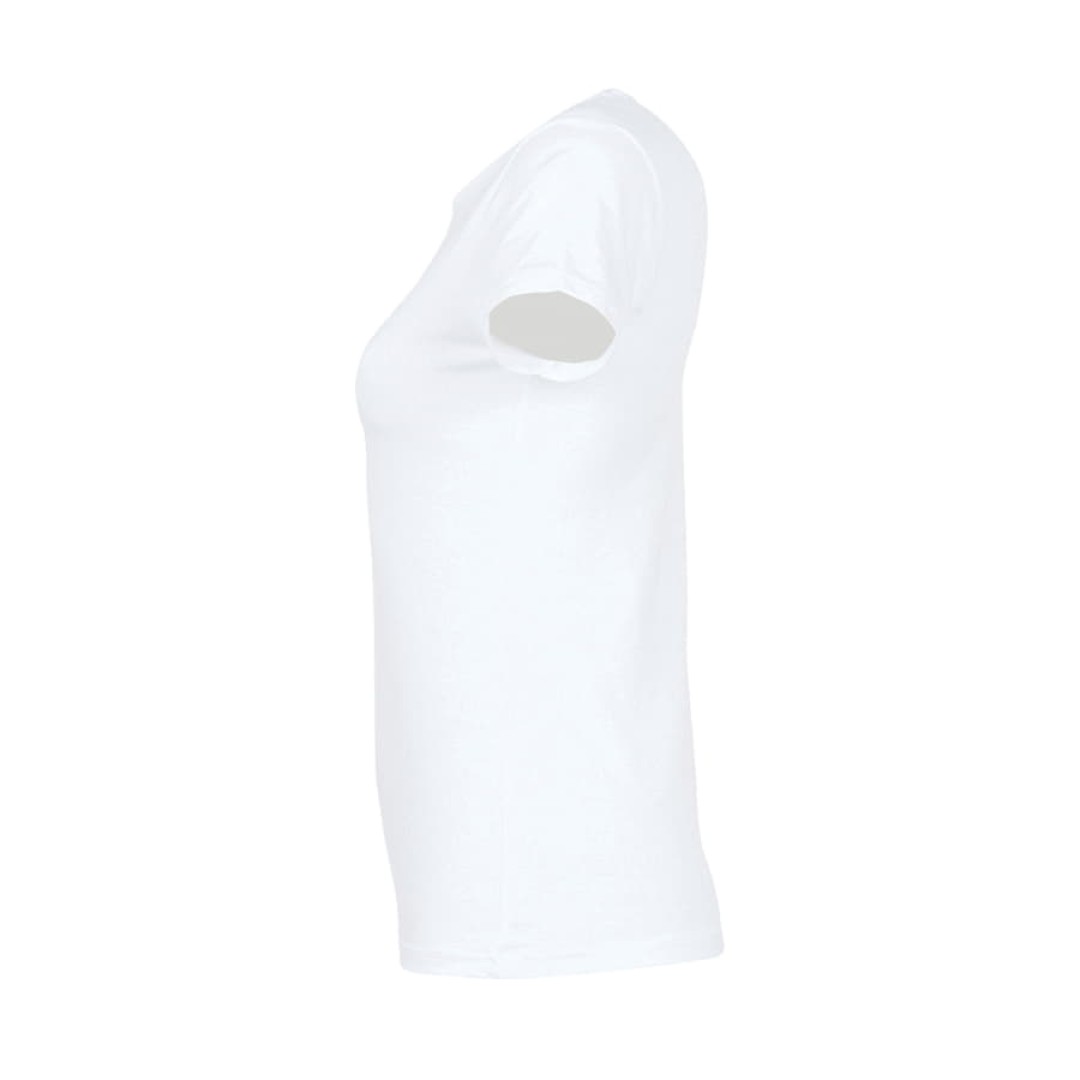 Футболка женская MISS, белый, S, 100% хлопок, 150 г/м2