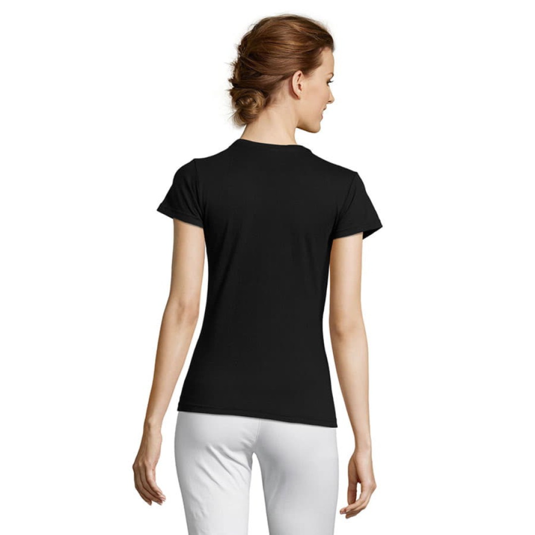 Футболка "Miss", черный_2XL, 100% х/б, 150 г/м2