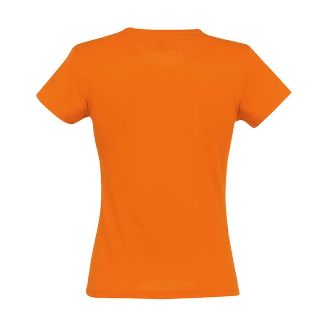 Футболка "Miss", оранжевый_L 100% х/б, 150 г/м2