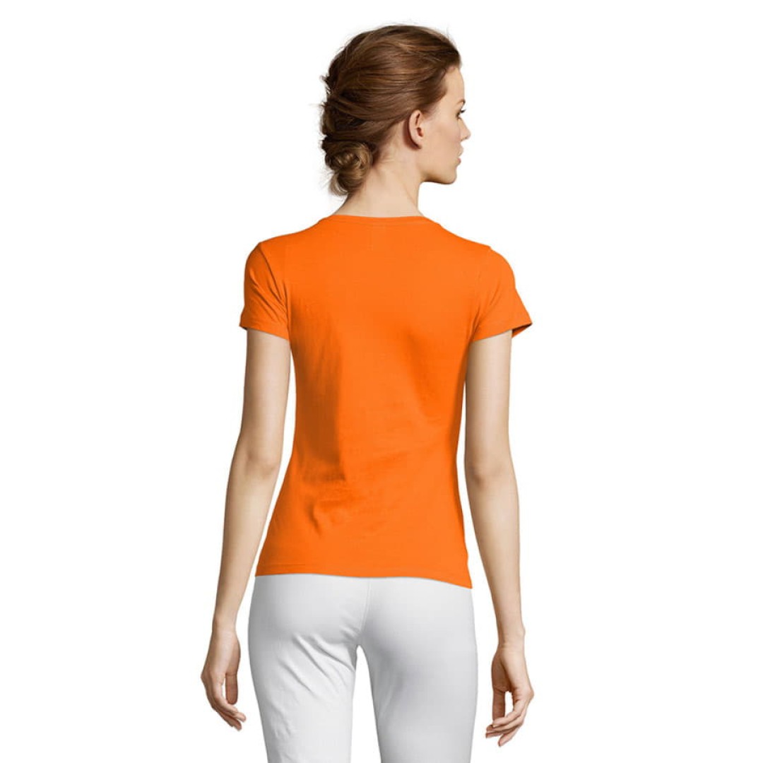 Футболка женская MISS, оранжевый, XXL, 100% хлопок, 150 г/м2