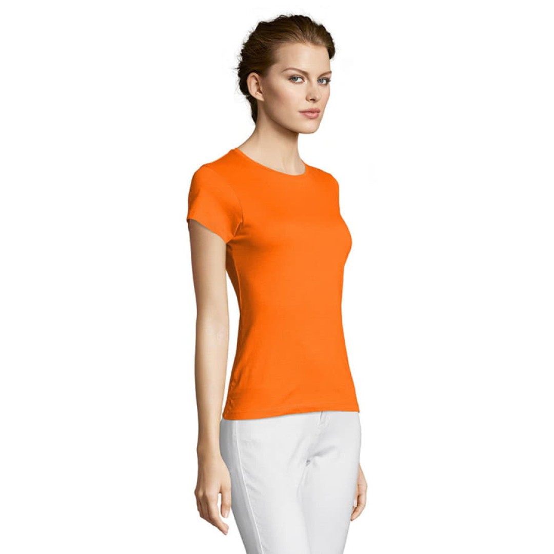 Футболка женская MISS, оранжевый, XXL, 100% хлопок, 150 г/м2
