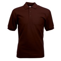Поло "Mister Style" -170 г/м2, 100% хлопок, шоколад_M