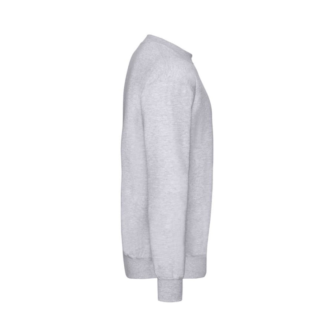 Толстовка мужская с начесом "Сlassic Set-In Sweat", серый_M, 80% х/б, 20% п/э, 280 г/м2
