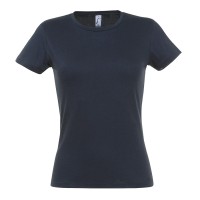 Футболка MISS 2XL темно-синий 100% хлопок 150, г/м2