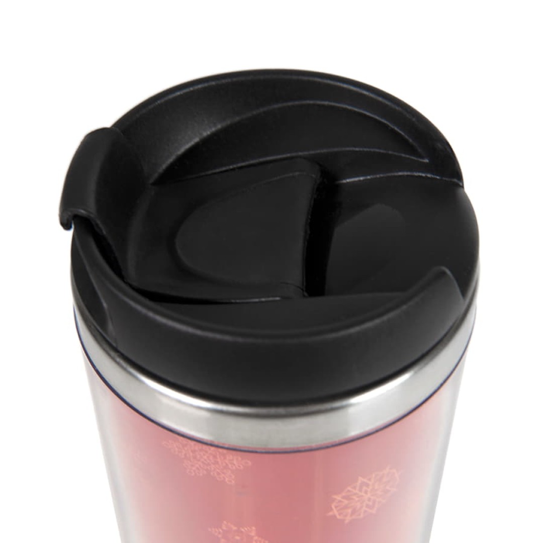 Термокружка  "IDEA",  420 мл,  нержавеющая сталь/пластик