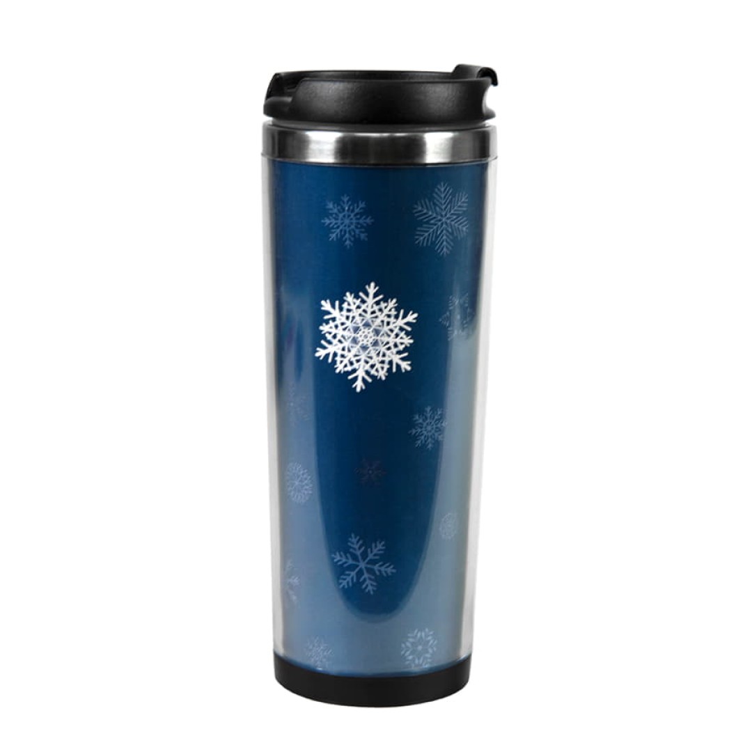 Термокружка  "IDEA",  420 мл,  нержавеющая сталь/пластик