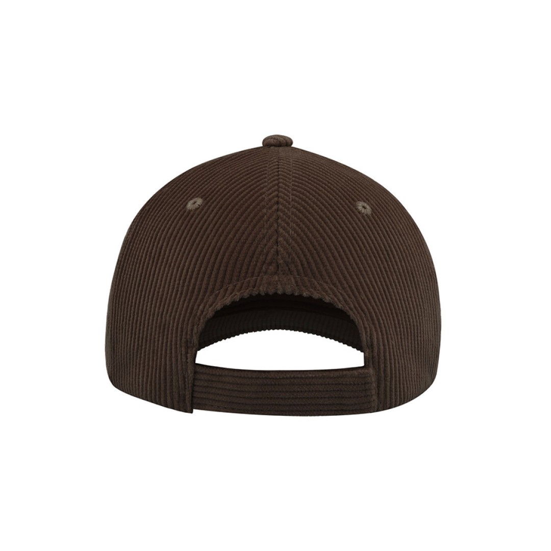 Бейсболка "CORDY-S", заст. на лип. 6 клин,  коричневый, 100% перераб. полиэстер, плотность 230 г/м2