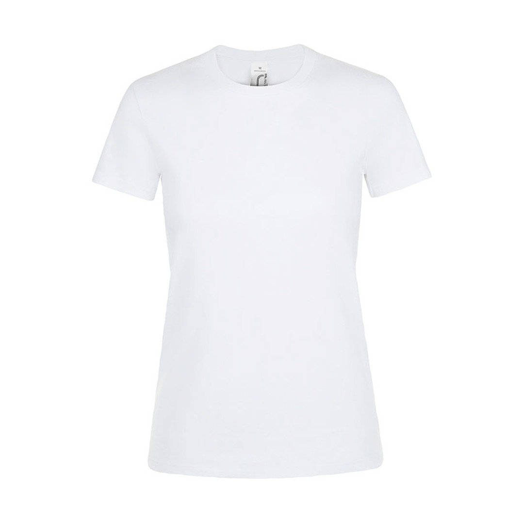 Футболка женская REGENT WOMEN, белый, L, 100% хлопок, 150 г/м2