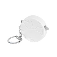 Брелок-рулетка  "Земля" (1 м), D=4 см, H=1,4 см, пластик