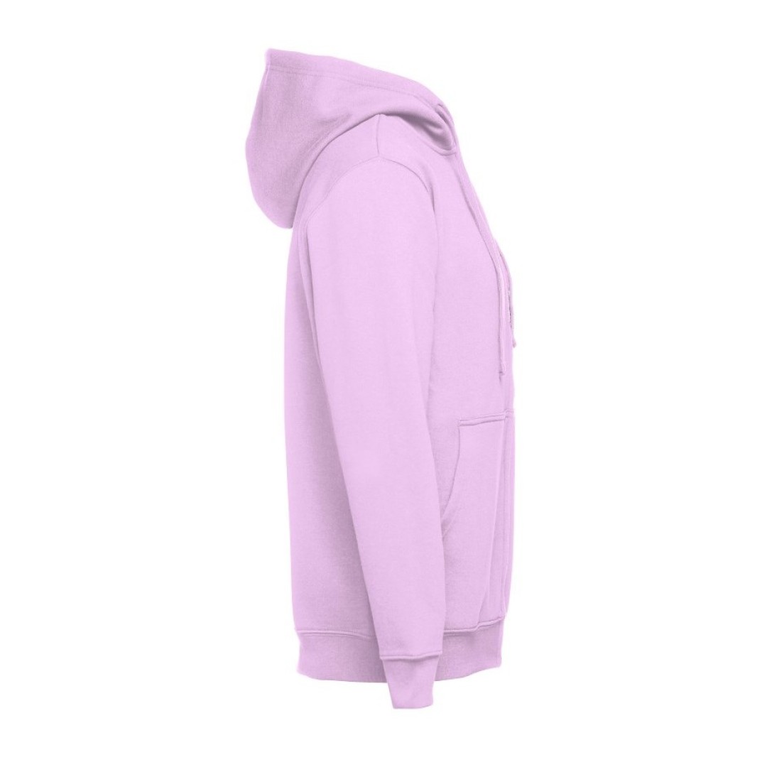 Толстовка мужская с капюшоном на молнии AMSTERDAM, сирен., 2XL, 50% хлопок, 50% полиэстер, 320 г/м2