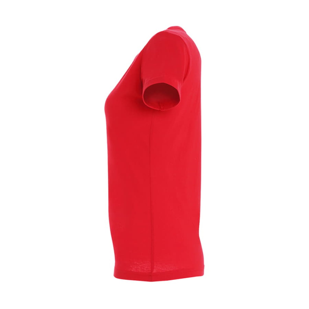 Футболка женская IMPERIAL WOMEN, красный_XL, 100% х/б, 190 г/м2