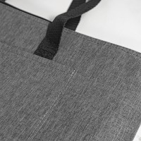 Термосумка "FRESH", серый меланж, 39 x 25 x 16 см, полиэстер 300D