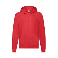 Толстовка мужская "LIGHTWEIGHT", красный_2XL, 80% хлопок, 20% полиэстер, 240 г/м2