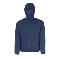 Водонепроницаемая ветровка "Shore", темно-синий_2XL, 100% нейлон, 210г/м2