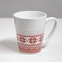 Набор подарочный CHARM: кружка, носки, две игрушки, красный/белый