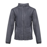 Толстовка мужская HELSINKI, серо-голубой, 2XL, 100% полиэстер, 260 г/м2