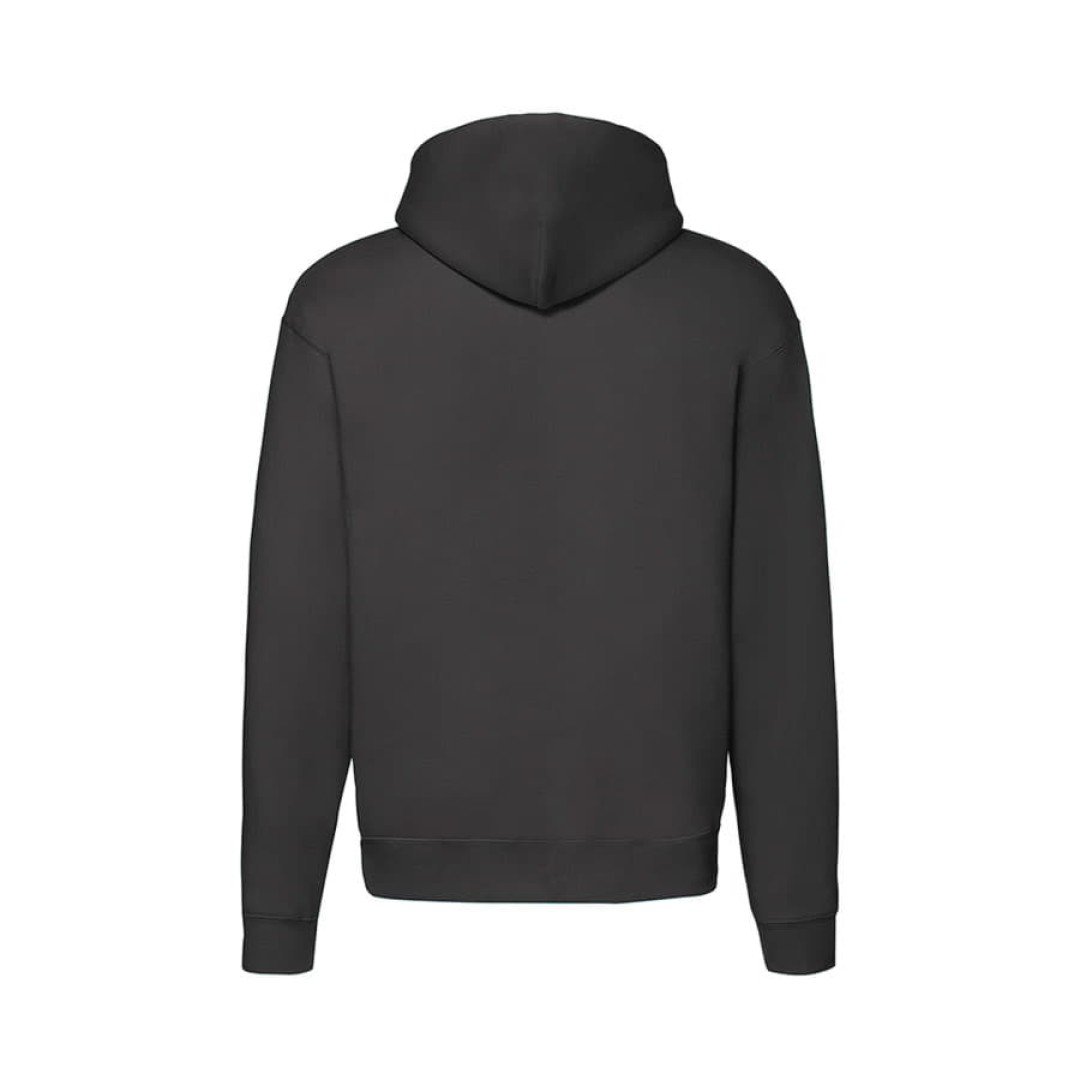 Толстовка мужская "PREMIUM HOODED SWEAT JACKET", черный_2XL, 70% х/б, 30% п/э, 280 г/м2