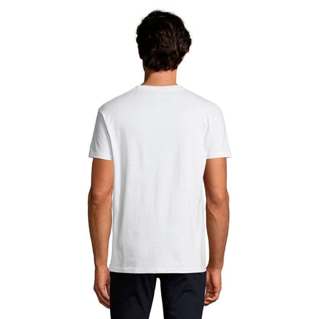 Футболка мужская IMPERIAL, белый, 4XL, 100% хлопок, 190 г/м2