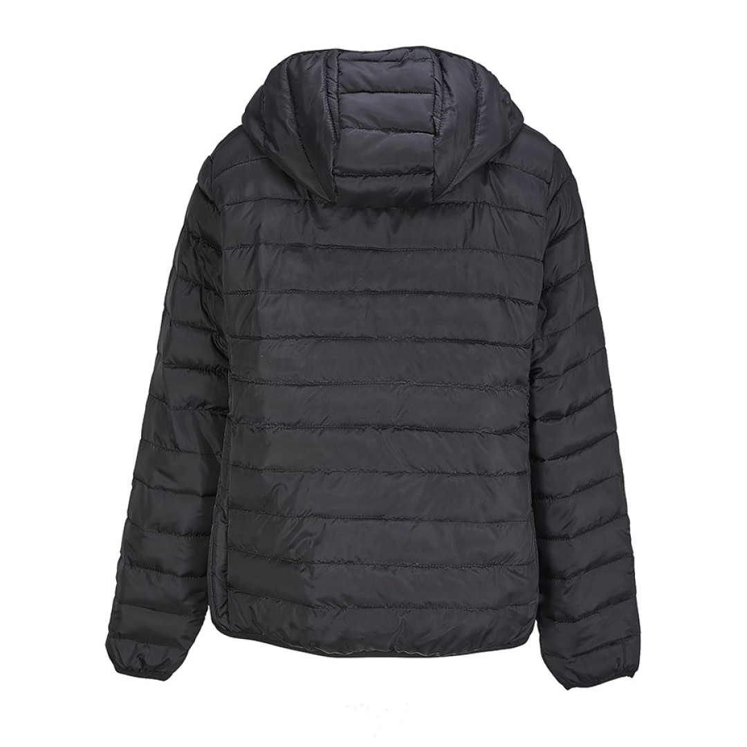 Куртка женская "STREAM HOODED", чёрный, 2XL, таффета 280 Т, 100% полиэстер