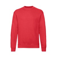 Толстовка мужская с начесом "Classic Set-In Sweat", красный_L, 80% х/б, 20% п/э, 280 г/м2