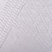 Плед LYKKE MIDI, серый, шерсть 30%, акрил 70%, 150*200 см