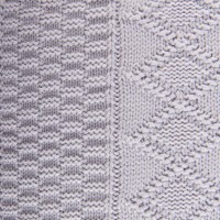 Плед LYKKE MIDI, серый, шерсть 30%, акрил 70%, 150*200 см