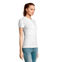 Поло женское PASSION, белый, S, 100% хлопок, 170 г/м2