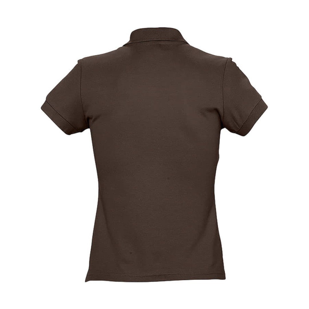 Поло женское PASSION, шоколадный, 2XL, 100% хлопок  170 г/м2