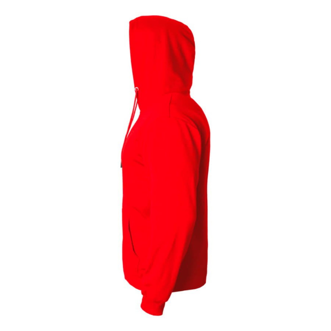 Толстовка мужская с капюшоном SELEN, красный, 3XL, 50 % хлопок, 50% полиэстер, 260 г/м2