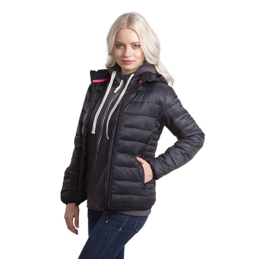 Куртка женская "Vilnius Lady", темно-синий_ 2XL, 100% нейлон, 20D, подкладка: 100% полиэстер, 300T