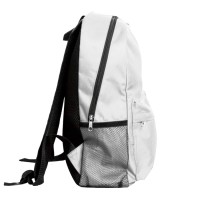 Рюкзак водостойкий "DISCO", белый, 41 x 30 x11 см, 100% полиэстер 600D