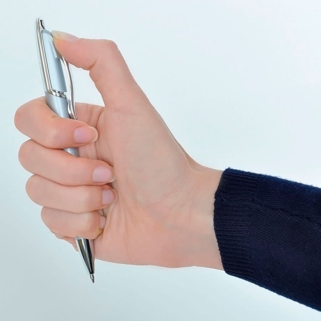 FORCE, ручка шариковая, серебристый/серебристый, металл