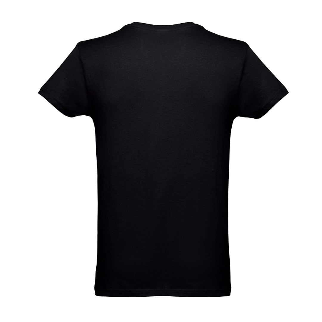 Футболка мужская LUANDA, черный, 4XL, 100% хлопок, 150 г/м2