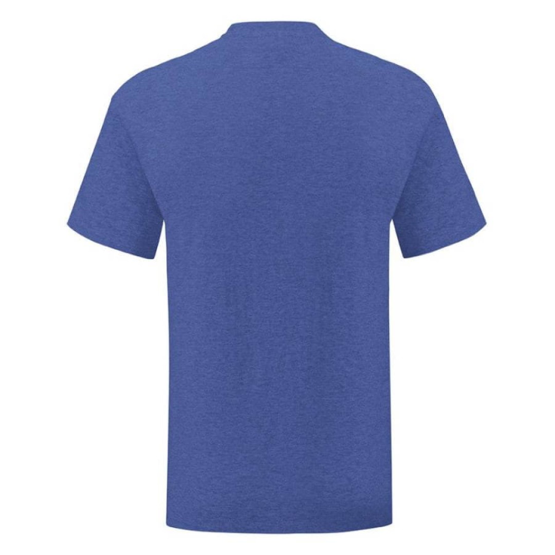 Футболка мужская “Iconic T“, синий меланж XL, 52% х/б, 48% п/э, 150 г/м2