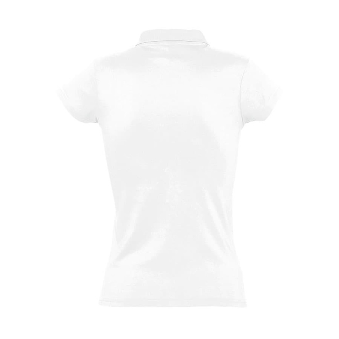 Поло "Prescott Women", белый_L, 100% х/б, 170г/м2