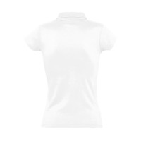 Поло "Prescott Women", белый_L, 100% х/б, 170г/м2