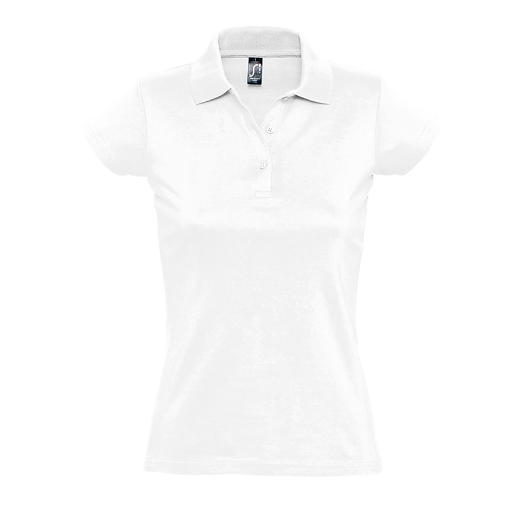 Поло "Prescott Women", белый_2XL, 100% х/б, 170г/м2