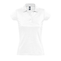 Поло "Prescott Women", белый_2XL, 100% х/б, 170г/м2