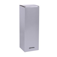 Термокружка дорожная  вакуумная DISCOVER, 450 мл,  оранжевый,  пластик, металл