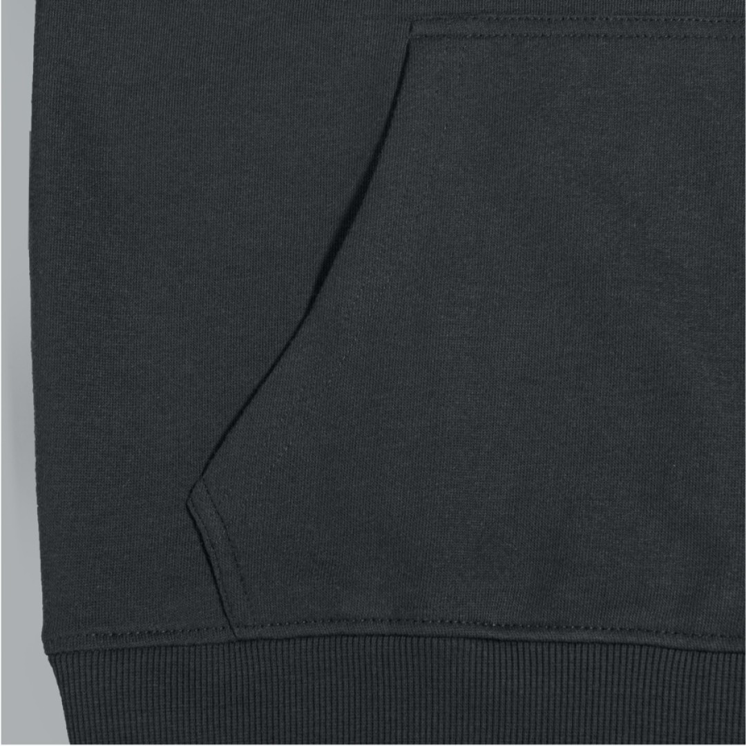 Толстовка мужская на молнии с капюшоном EVEREST 2, т-сер, 4XL, 50 % хлопок, 50% полиэстер, 260 г/м2