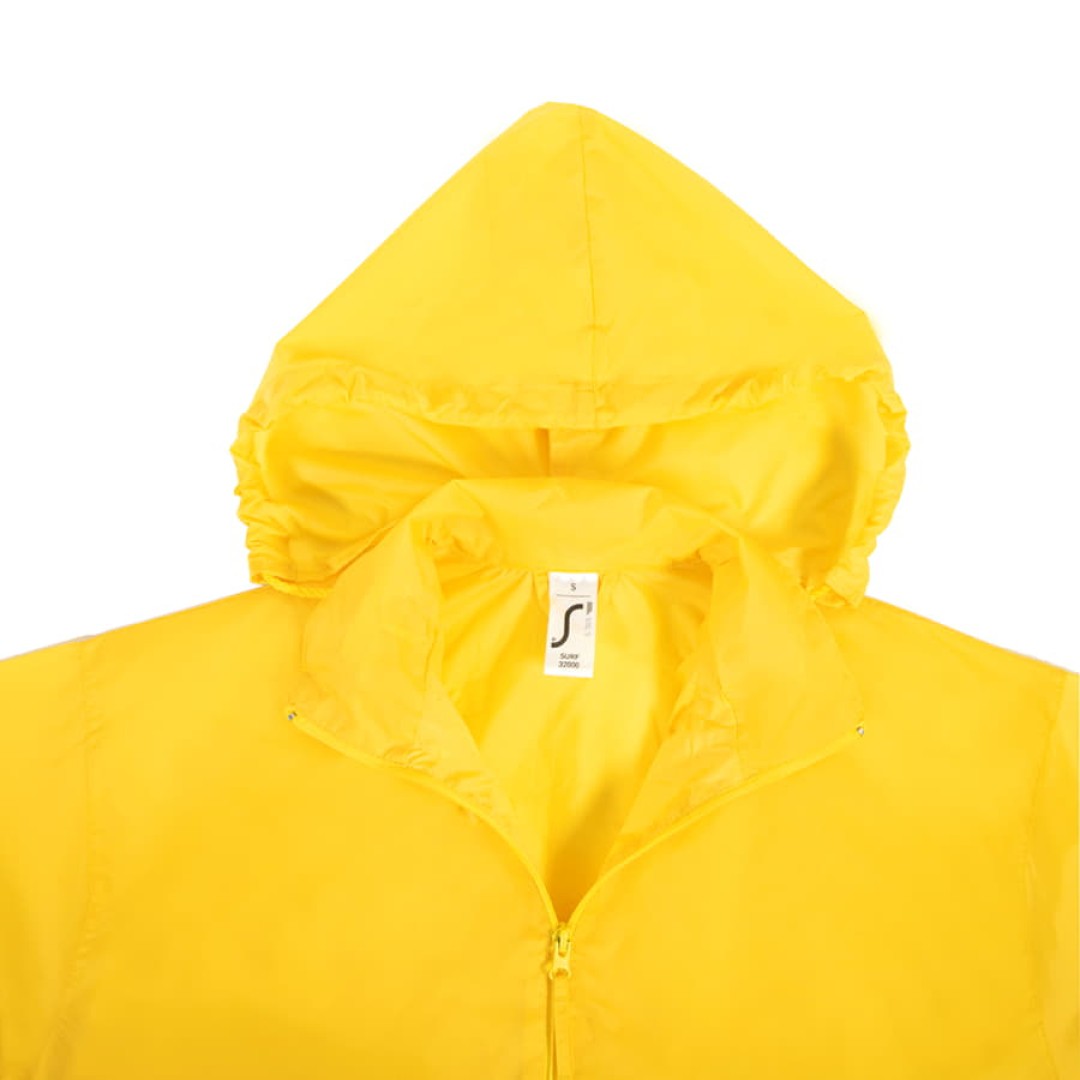 Ветровка мужская SURF, белый, S, 100% нейлон, 210Т