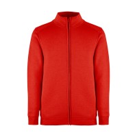 Толстовка мужская HARBOR, красный, M, 80% хлопок, 20 % полиэстер, 280 г/м2