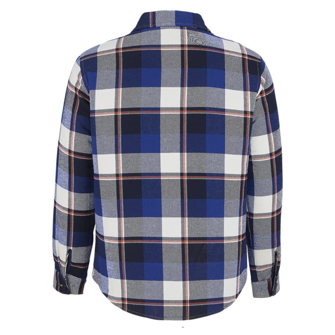 Куртка рубашка мужская NOAH, синий, M/L(1),100%хлопок,180 г/м2,подкладка и утеплитель:100%полиэстер