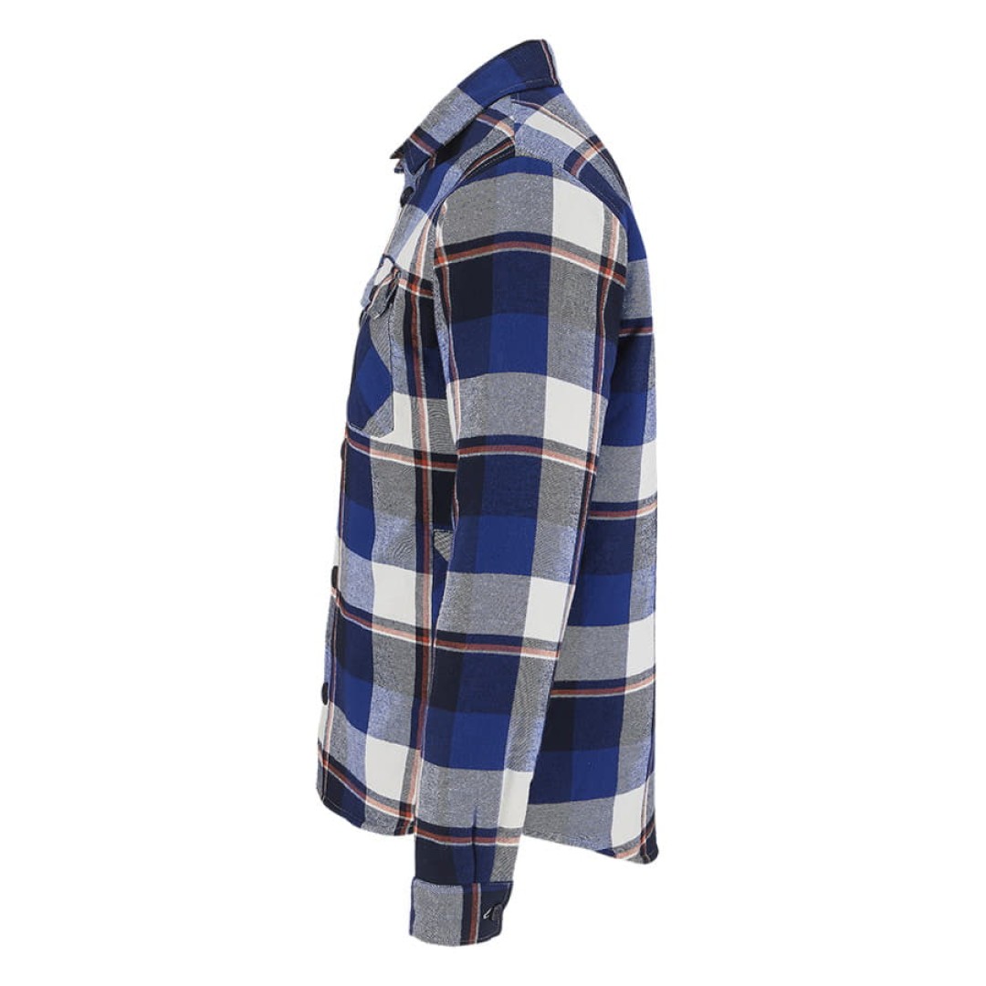 Куртка рубашка мужская NOAH, синий, M/L(1),100%хлопок,180 г/м2,подкладка и утеплитель:100%полиэстер