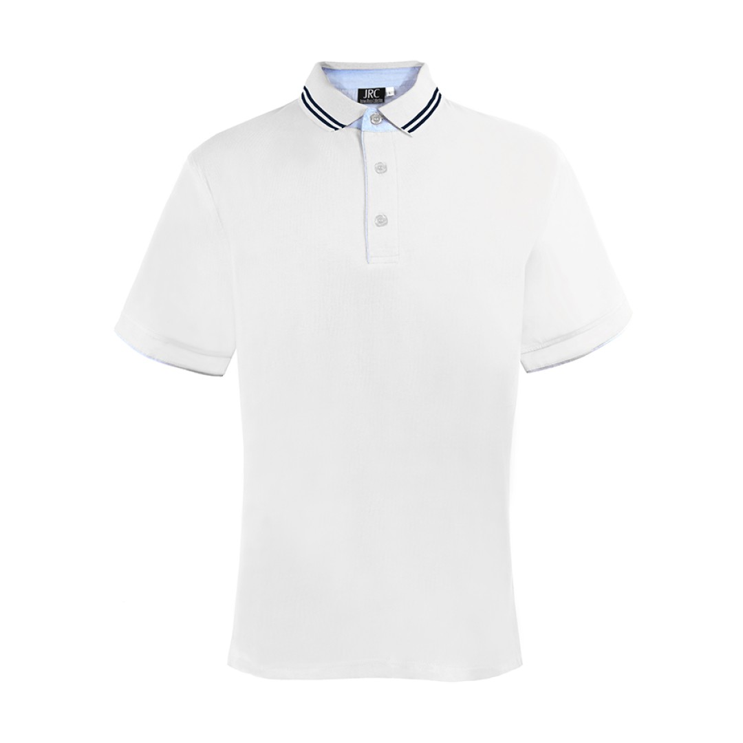 Рубашка поло мужская RODI MAN, белый, 3XL, 100% хлопок 180 г/м2