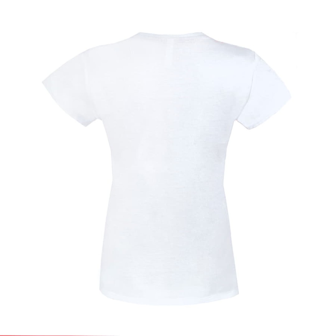 Футболка женская "California Lady", белый, S, 100% хлопок, 150 г/м2